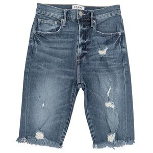 Frame Denim Classic Blue Bermuda Shorts Size 26